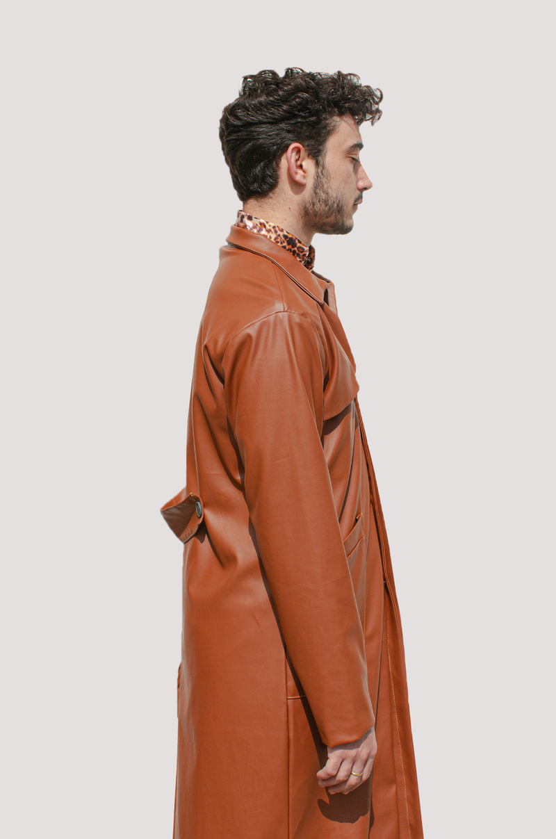 Leather Neo Coat