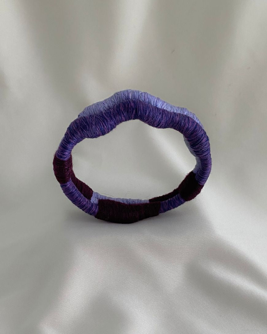 Lavender Plum Necklace and Bracelet Set