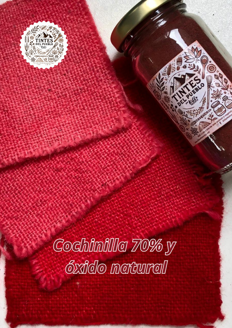 Tintes del Pueblo – 100% Natural Red Dye