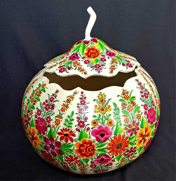 Floral Painted Huaje