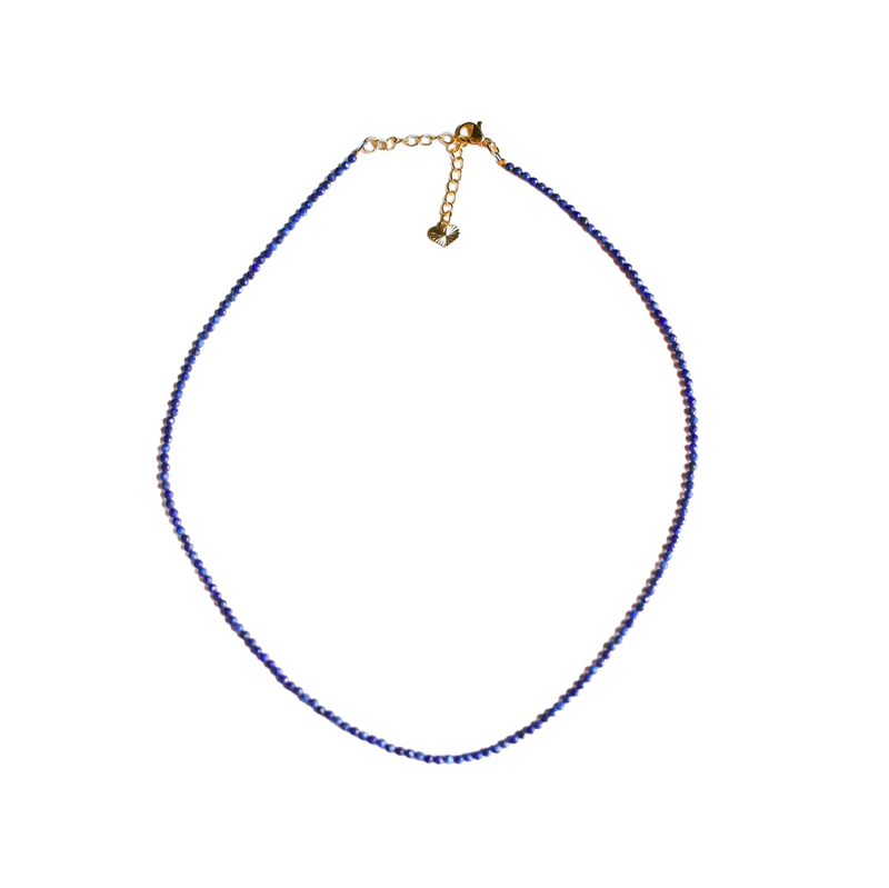 Crystal Necklace Blue Lapis