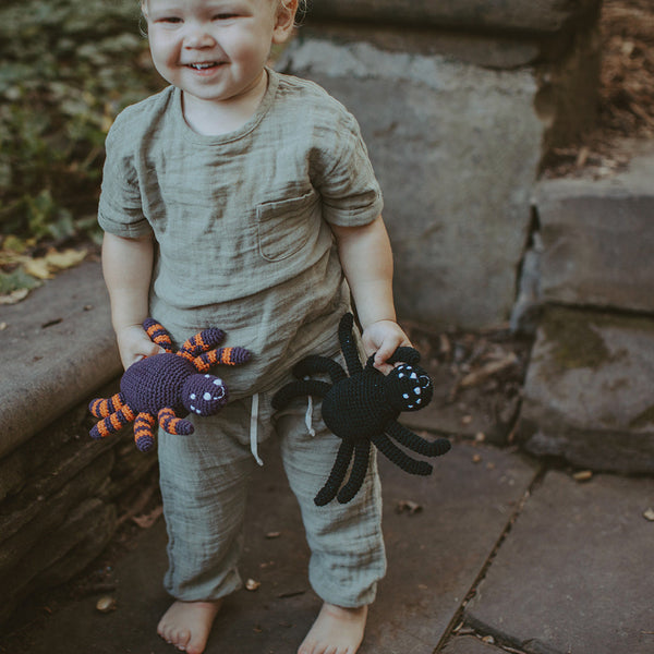 Halloween Toy Spider Rattle