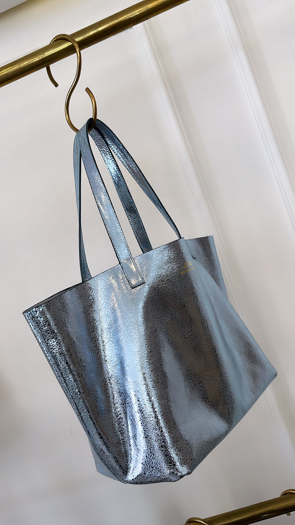 Light Blue Vaporiano Shopping Bag