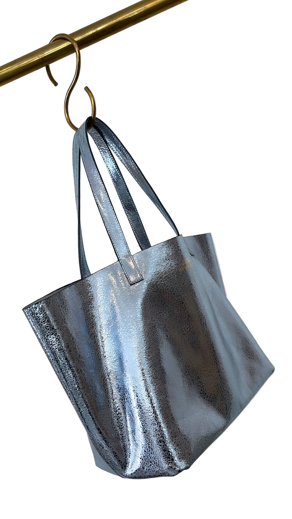 Light Blue Vaporiano Shopping Bag