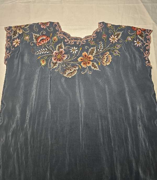 Machine-Embroidered Blouse