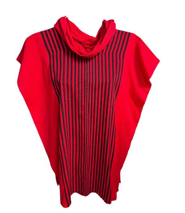 Striped Huipil with Collar