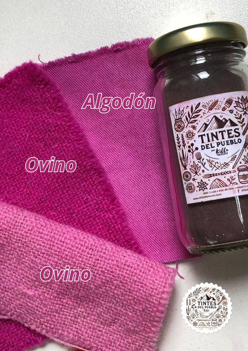 Tintes del Pueblo – 100% Natural Fuchsia Pink Dye