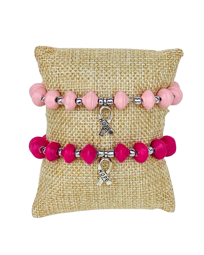 Paper Bead Hope Bracelets