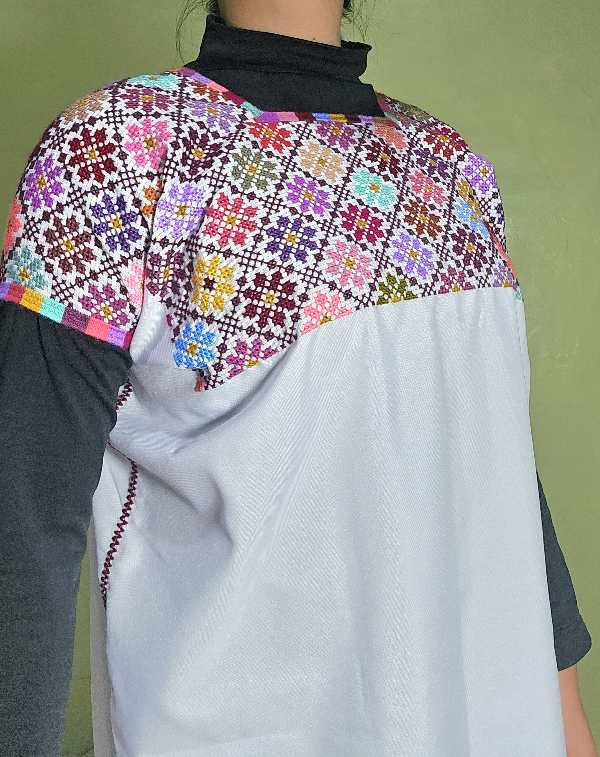 Hand-Embroidered Blouse