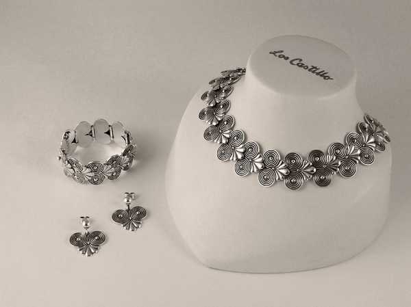 Flower Jewelry Set