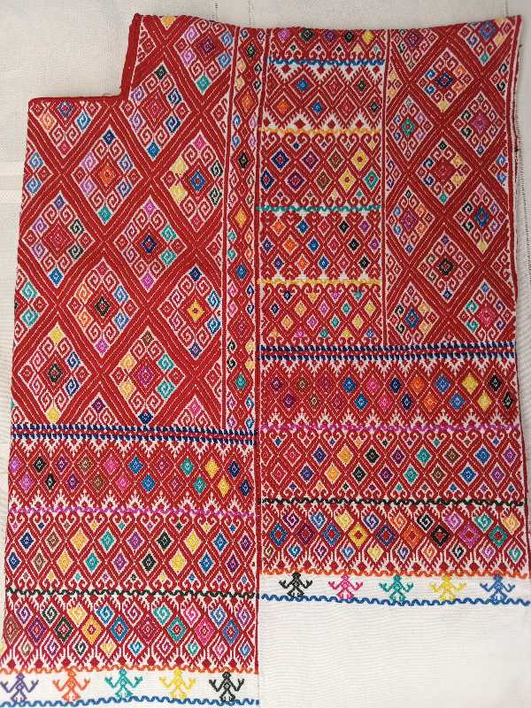 Huipil with Intricate Loom Work