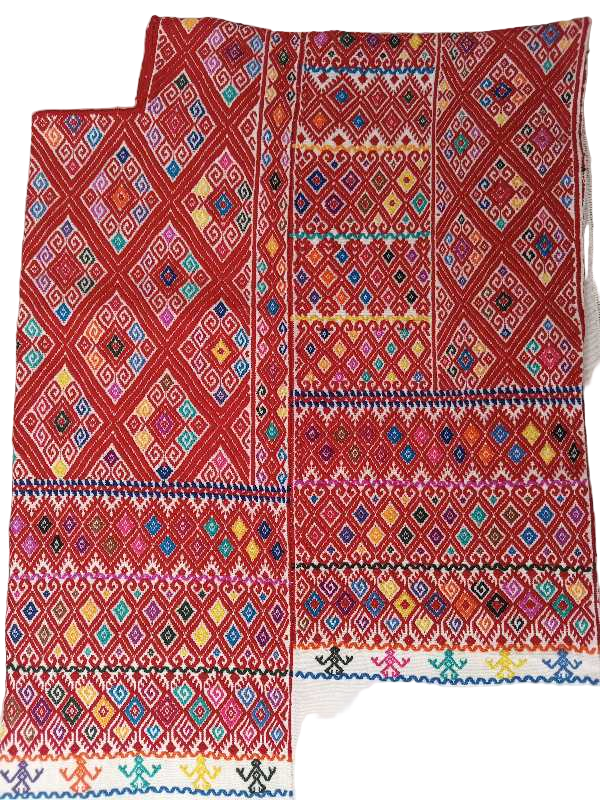 Huipil with Intricate Loom Work