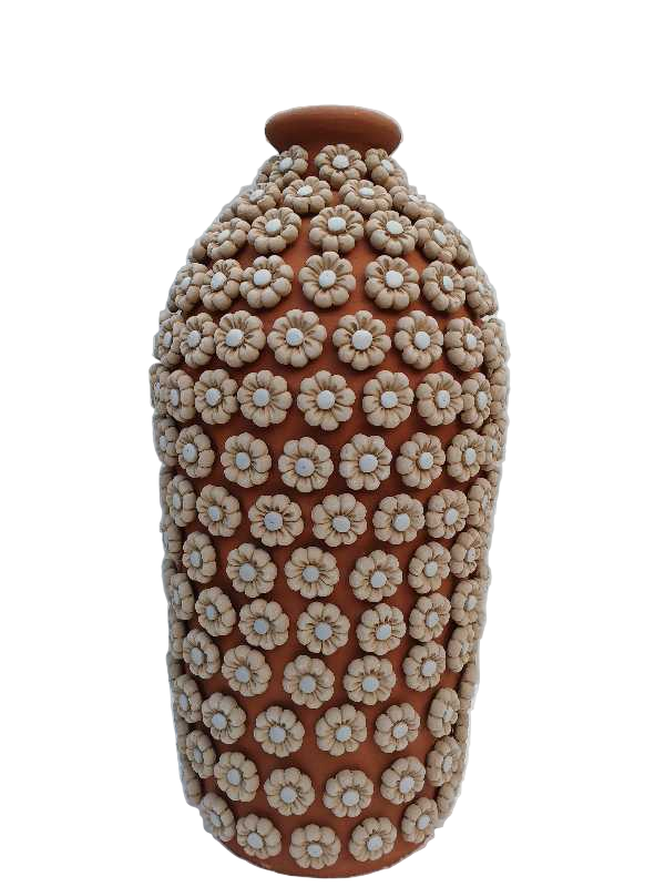 Jar with Natural Flowers