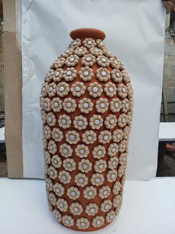 Jar with Natural Flowers