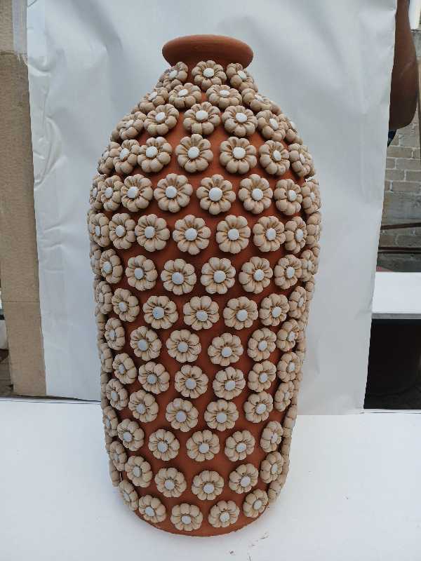 Jar with Natural Flowers