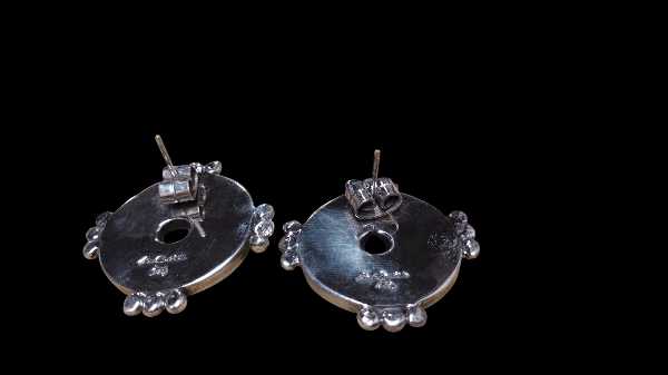 Chalchihuites Silver Earrings