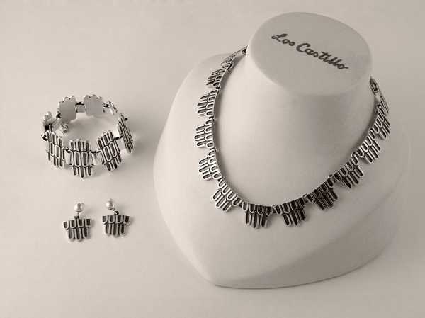 Rain Motif Jewelry Set