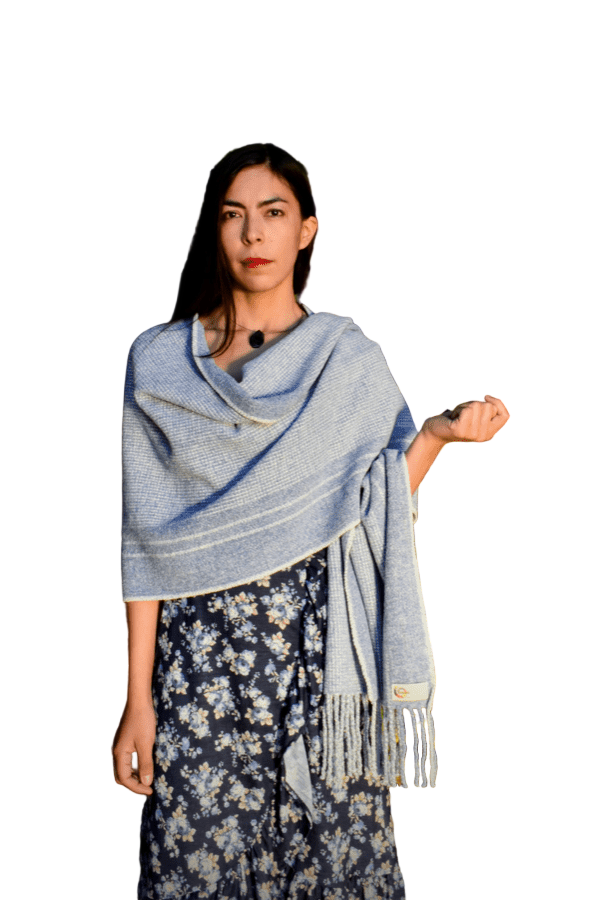 Mayan Blue Rebozo