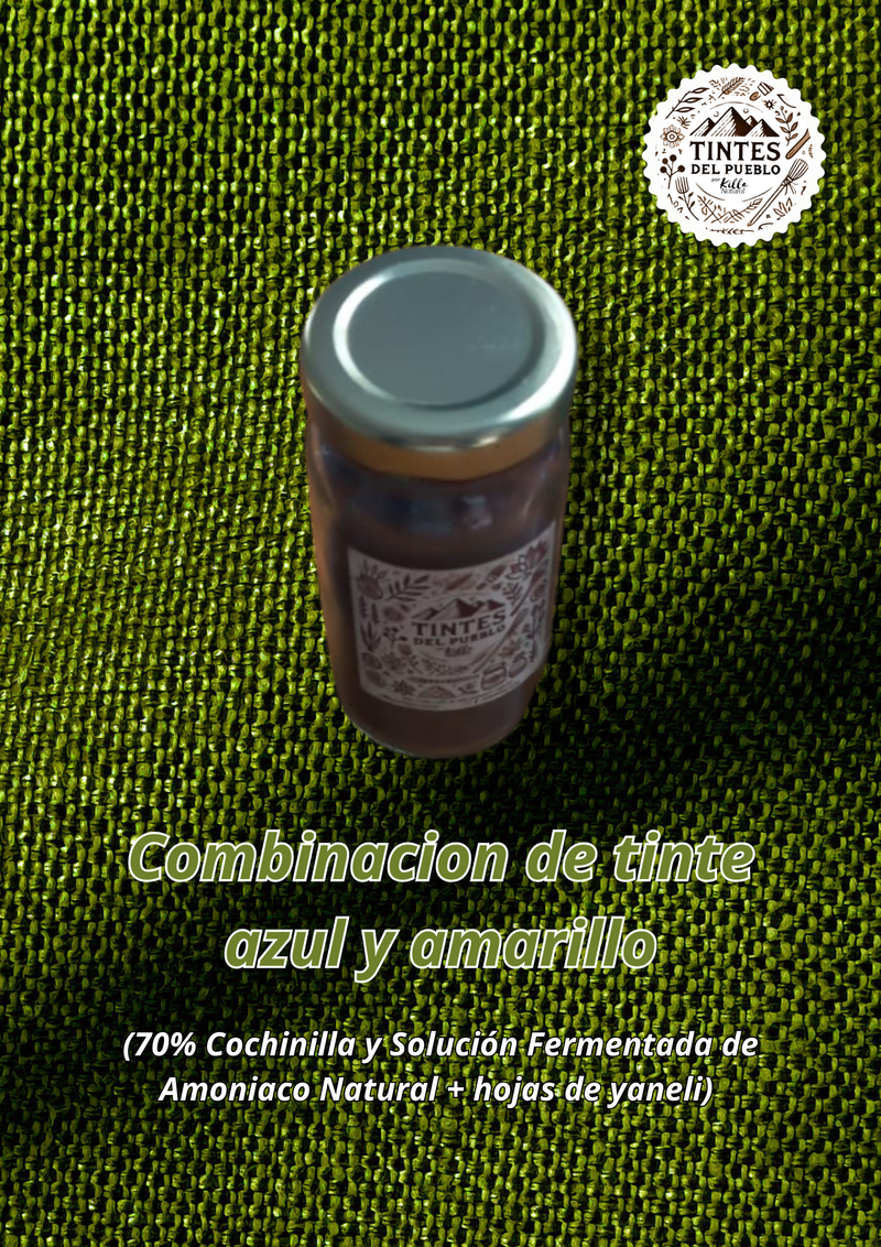 Tintes del Pueblo – 100% Natural Green Dye