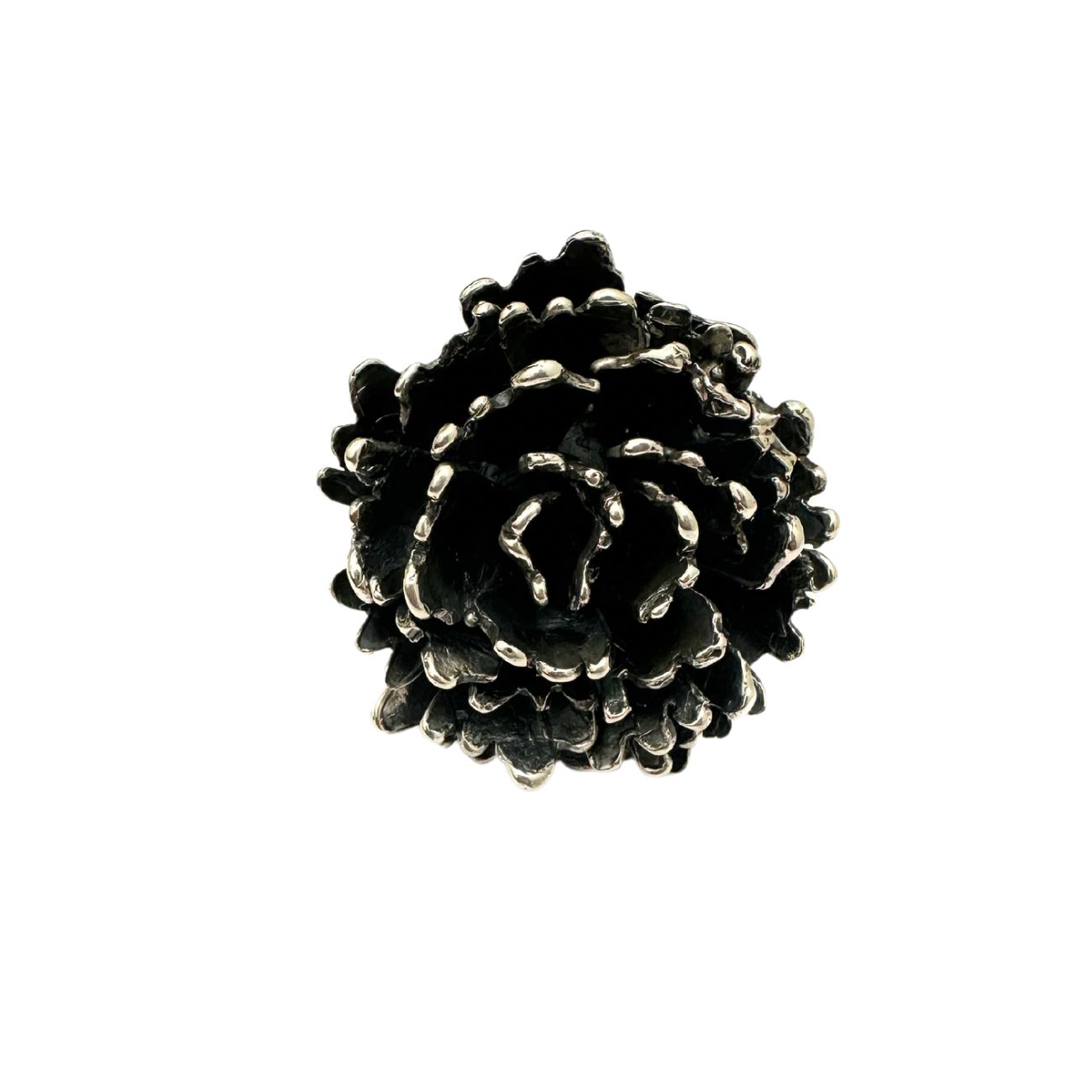 Cempasuchil Ring Silver Product