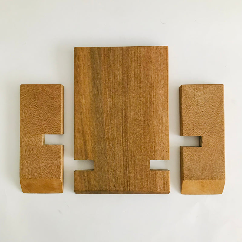 Rosewood Collapsible Easel Stand