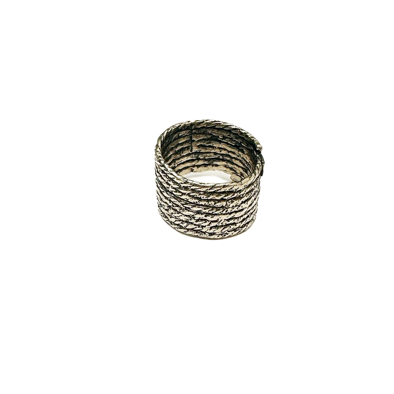 Spool Ring – Sterling Silver