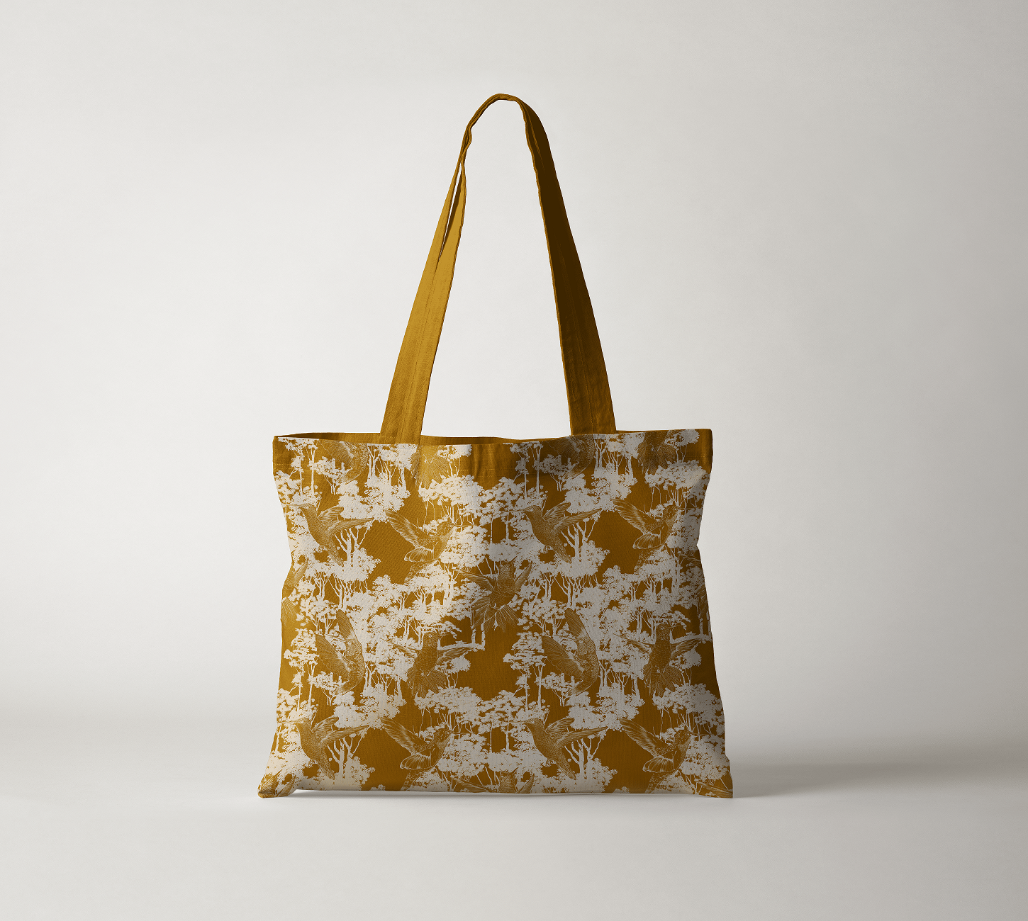 Aves del Amazonas Hummingbird Print Tote Bag