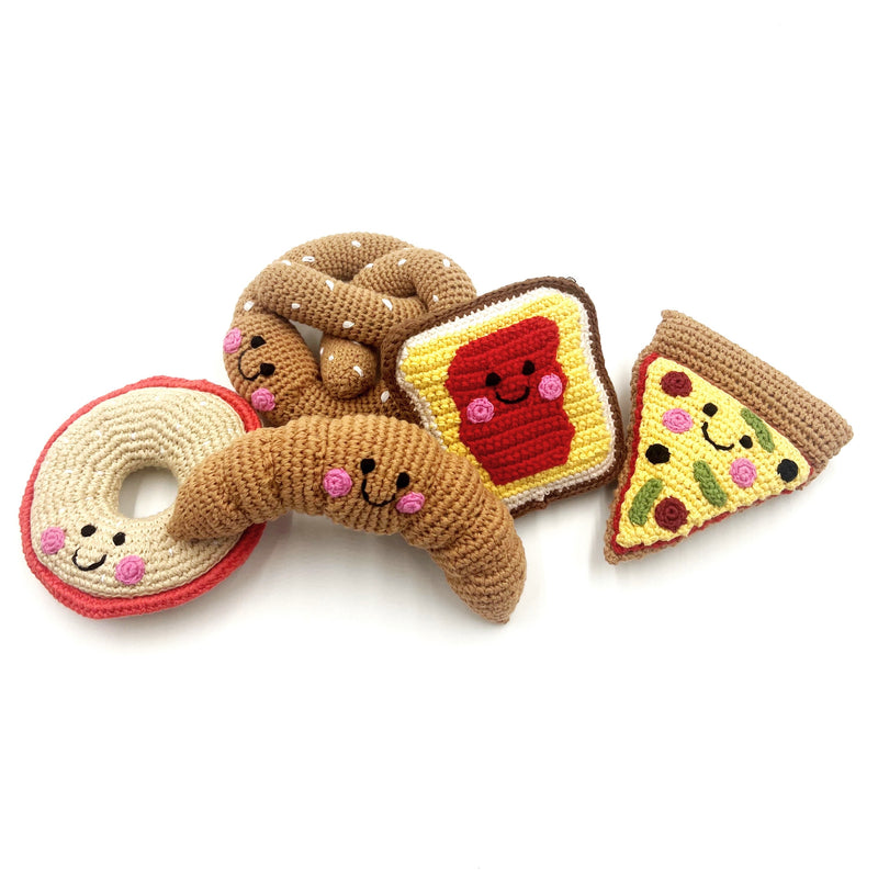 Pretend Play Food Rattle - Salmon Bagel