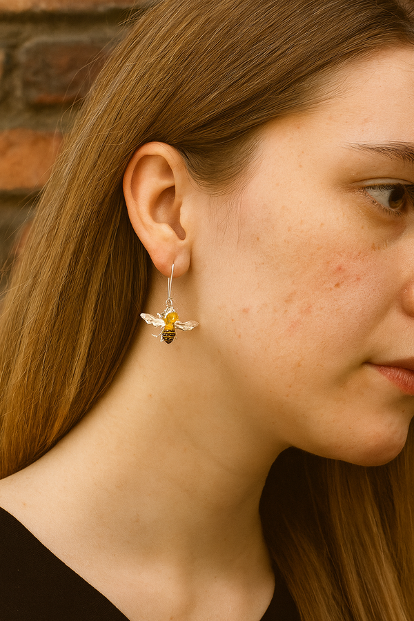 Bee-Inspired Earrings