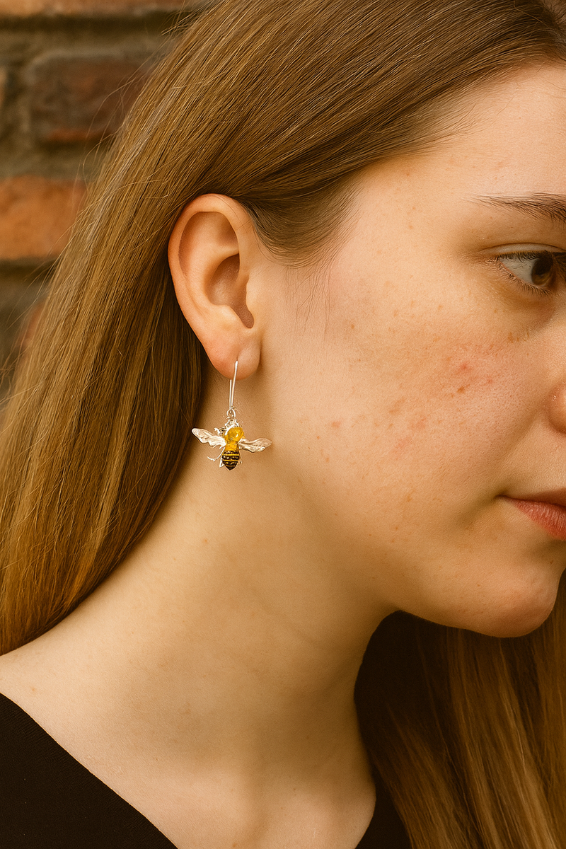 Bee-Inspired Earrings