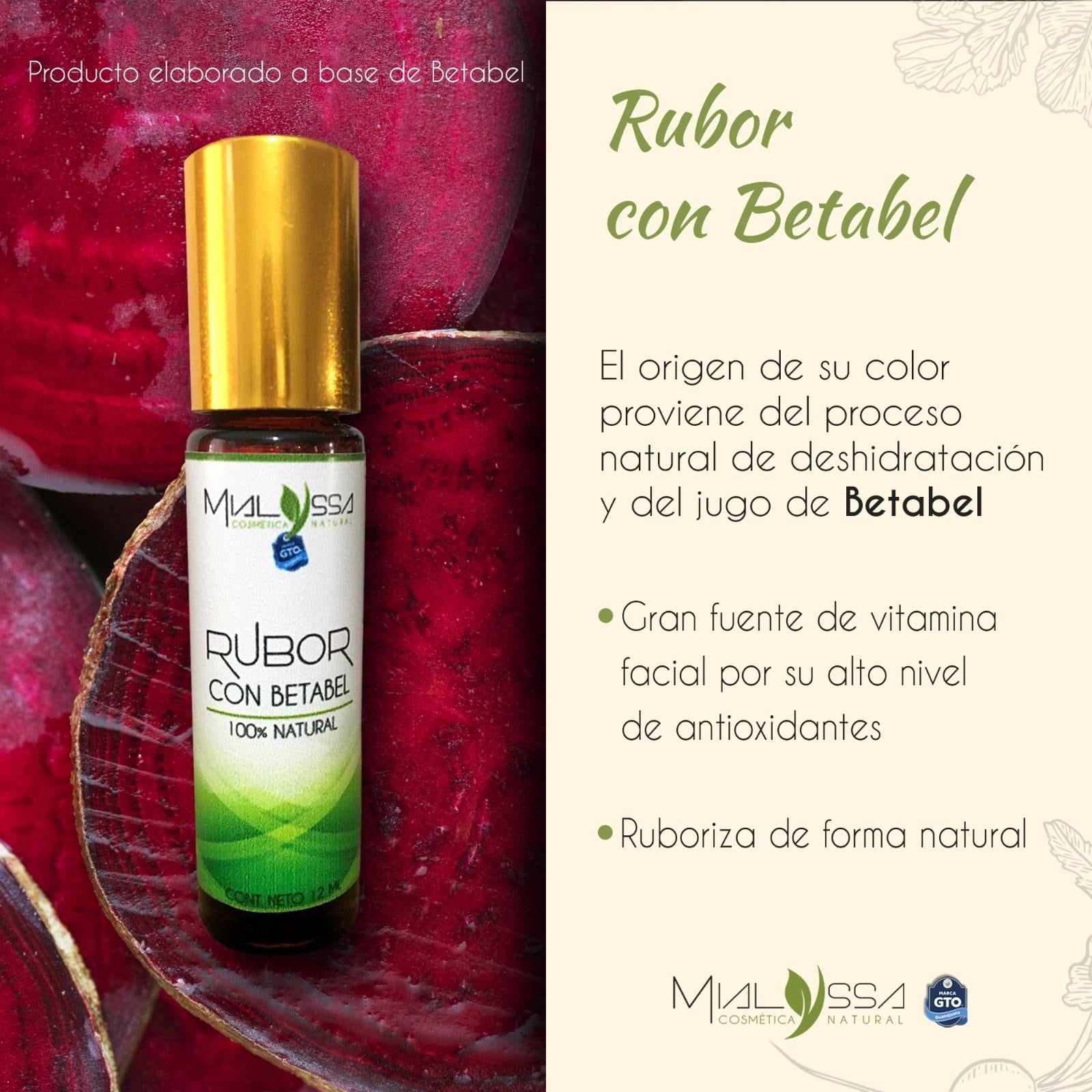 Mialyssa Make up remover + Beet blush