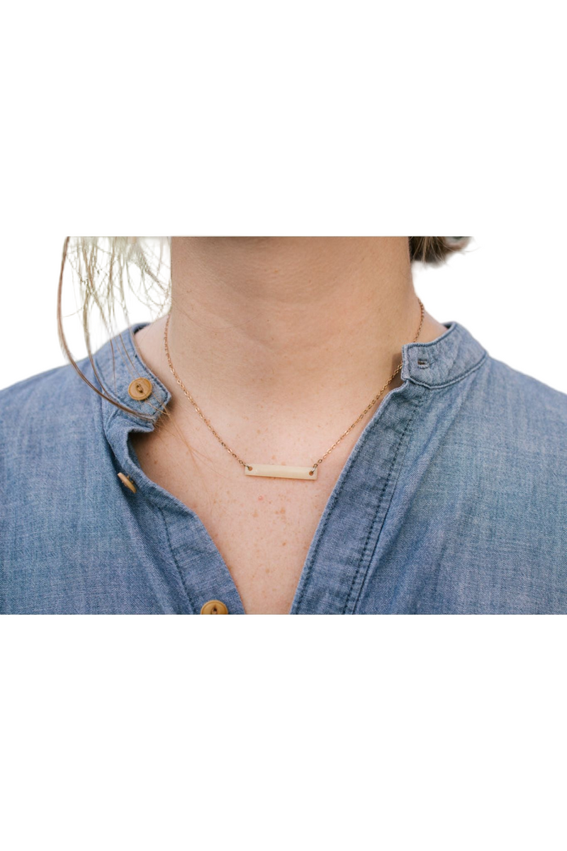 Betty Bone Necklace by Atelier Calla