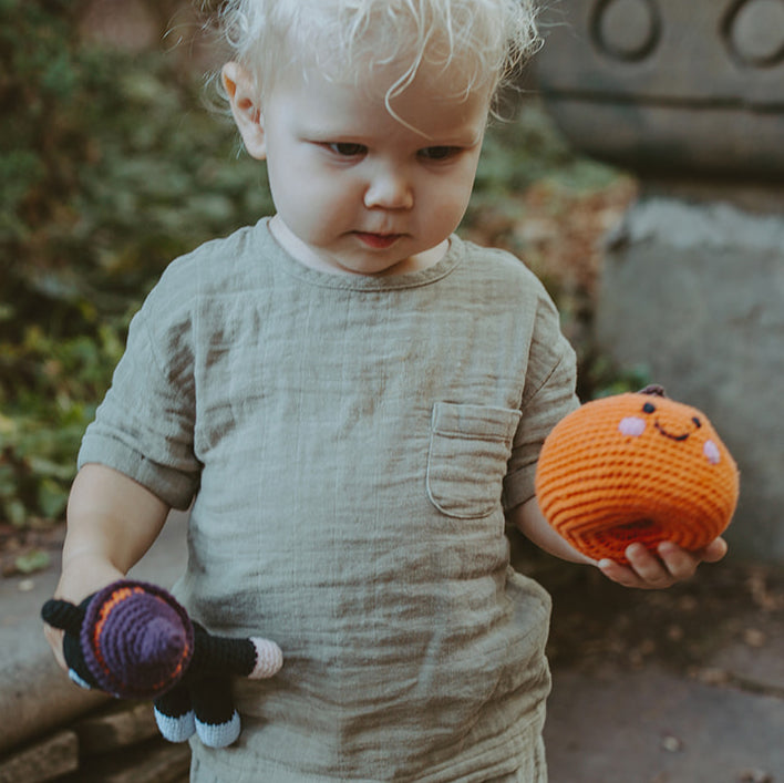 Friendly Pumpkin Rattle