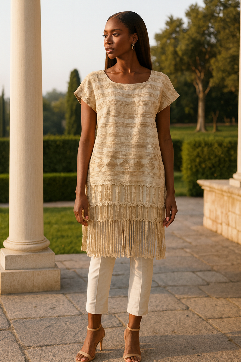 Blouse Backstrap Loom Macrame