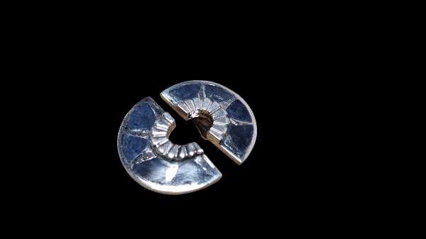 Blue Sodalite Silver Earrings