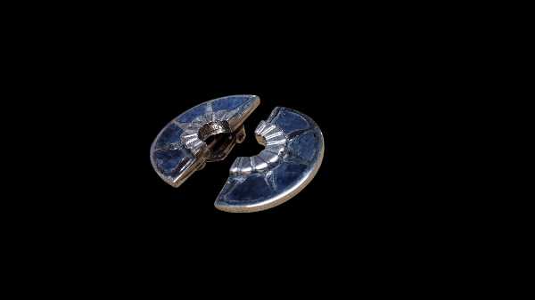 Blue Sodalite Silver Earrings
