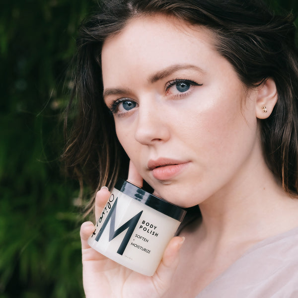 Soften + Moisturize Body Polish (8 oz) - Olive + M
