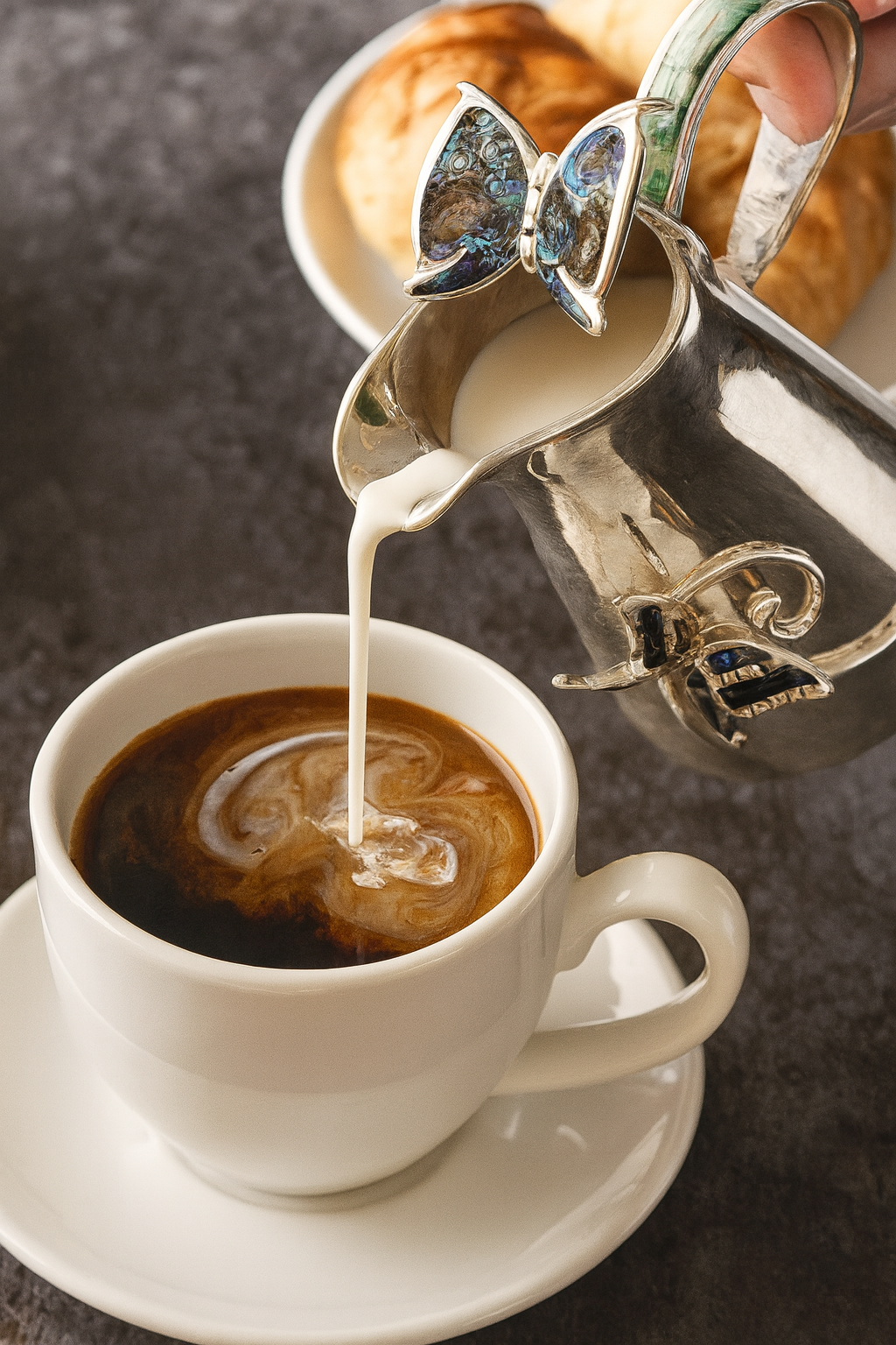 Butterfly Creamer Pitcher