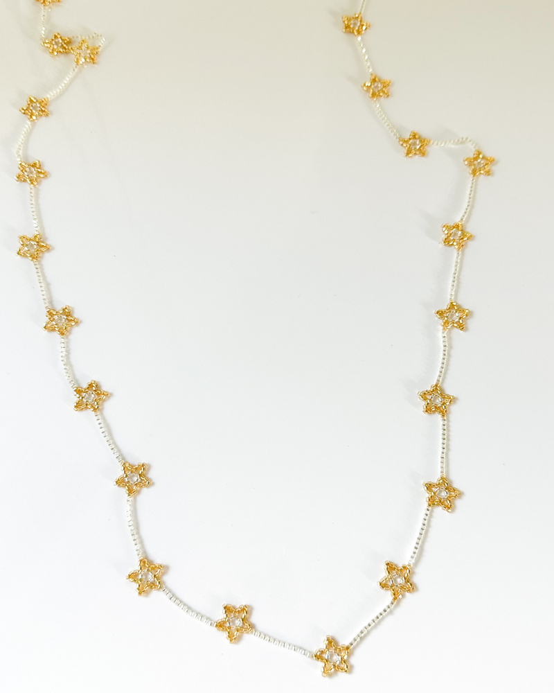 Multi Star Necklace-Bracelet