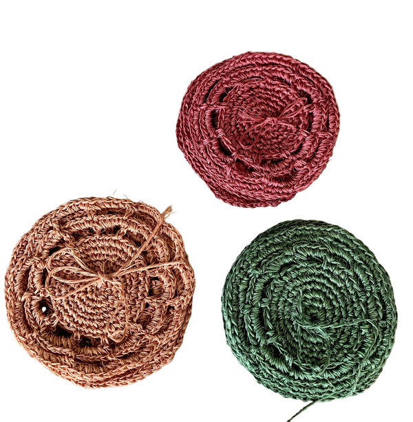 Crochet Coaster Set of 6