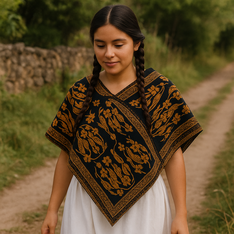 Ceremonial Quexquemetl