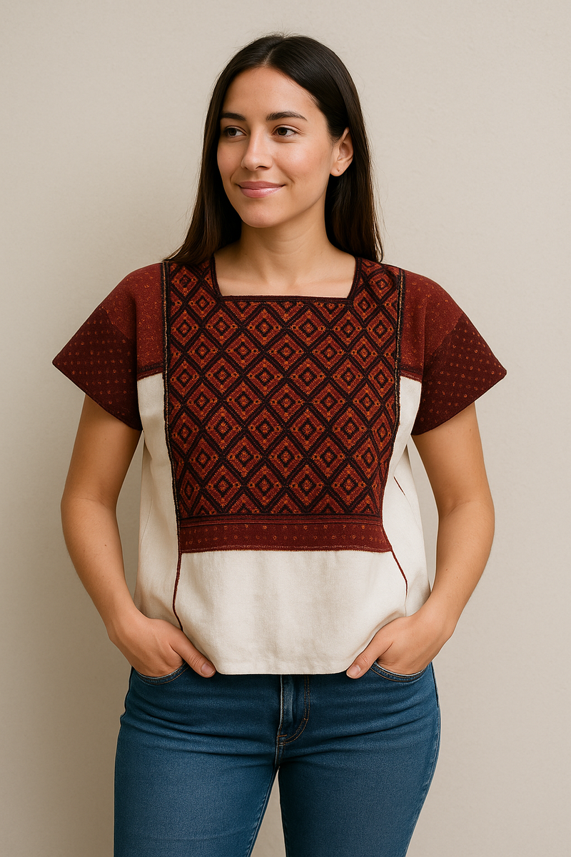 Ceremonial Wool Huipil