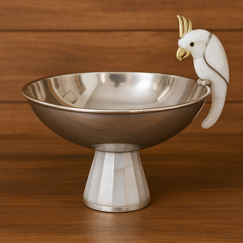 Chalice-Style Cockatoo Themed Centerpiece