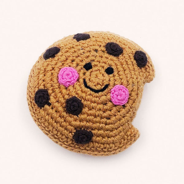 Pretend Play Food Rattle -  Chocolate Chip Cookie