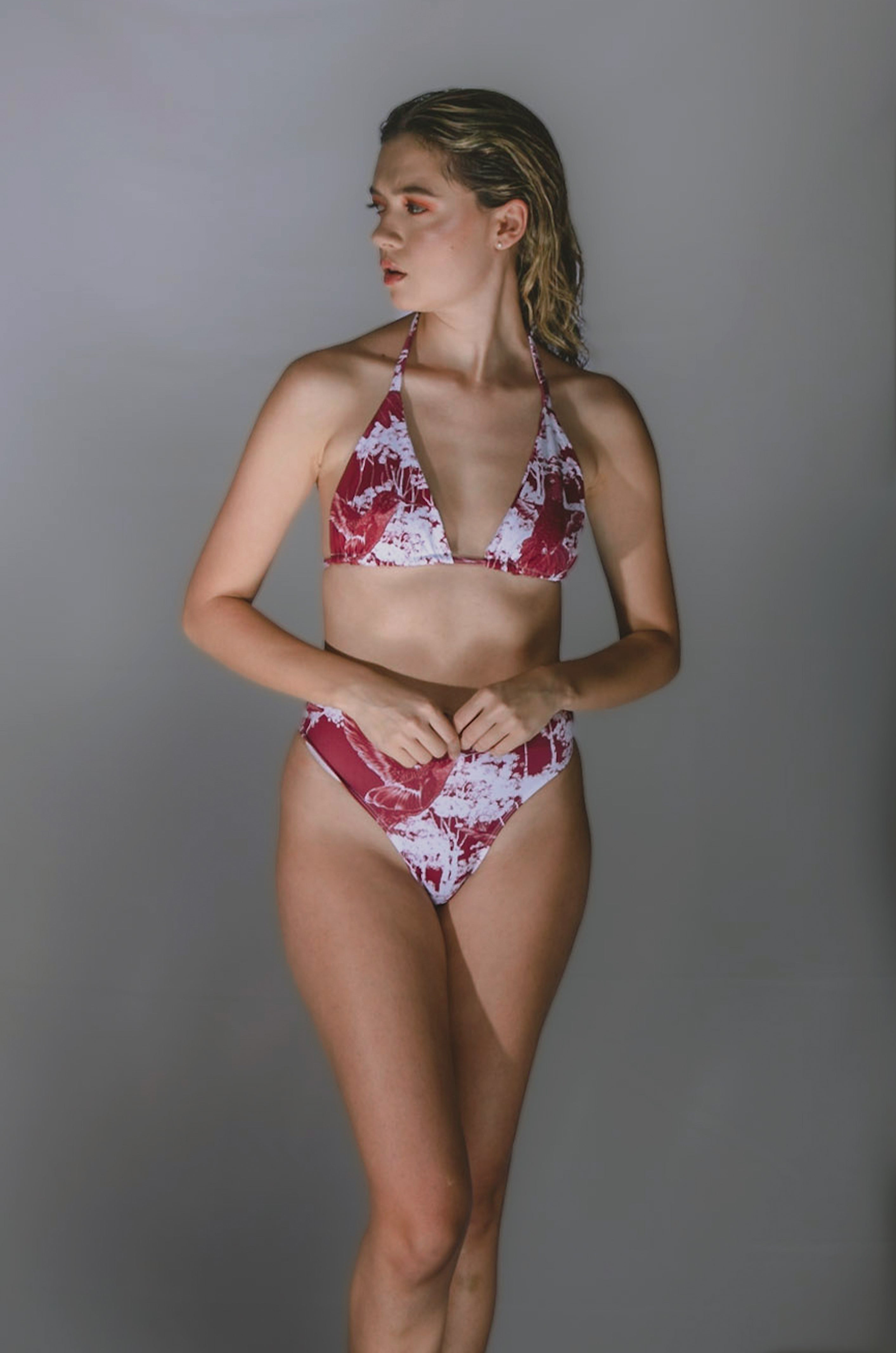 Hummingbird Print Cielo Colibri Bikini