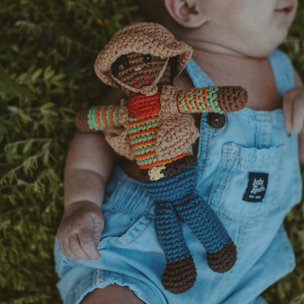 Cowboy Rattle with Hat