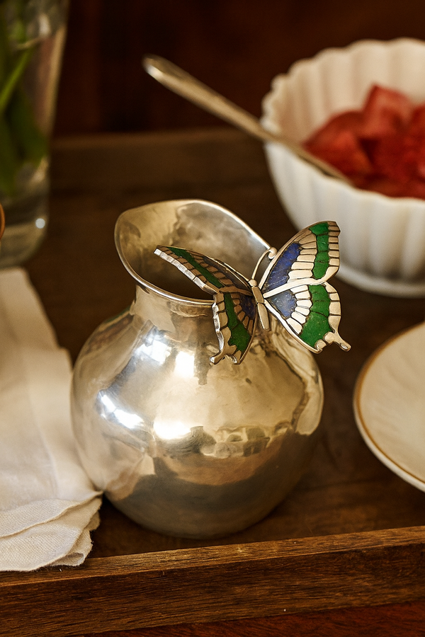 Creamer with Butterfly