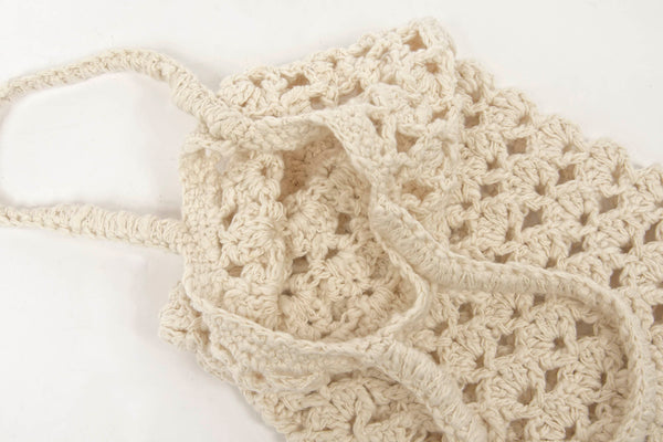 Line Crochet Bag