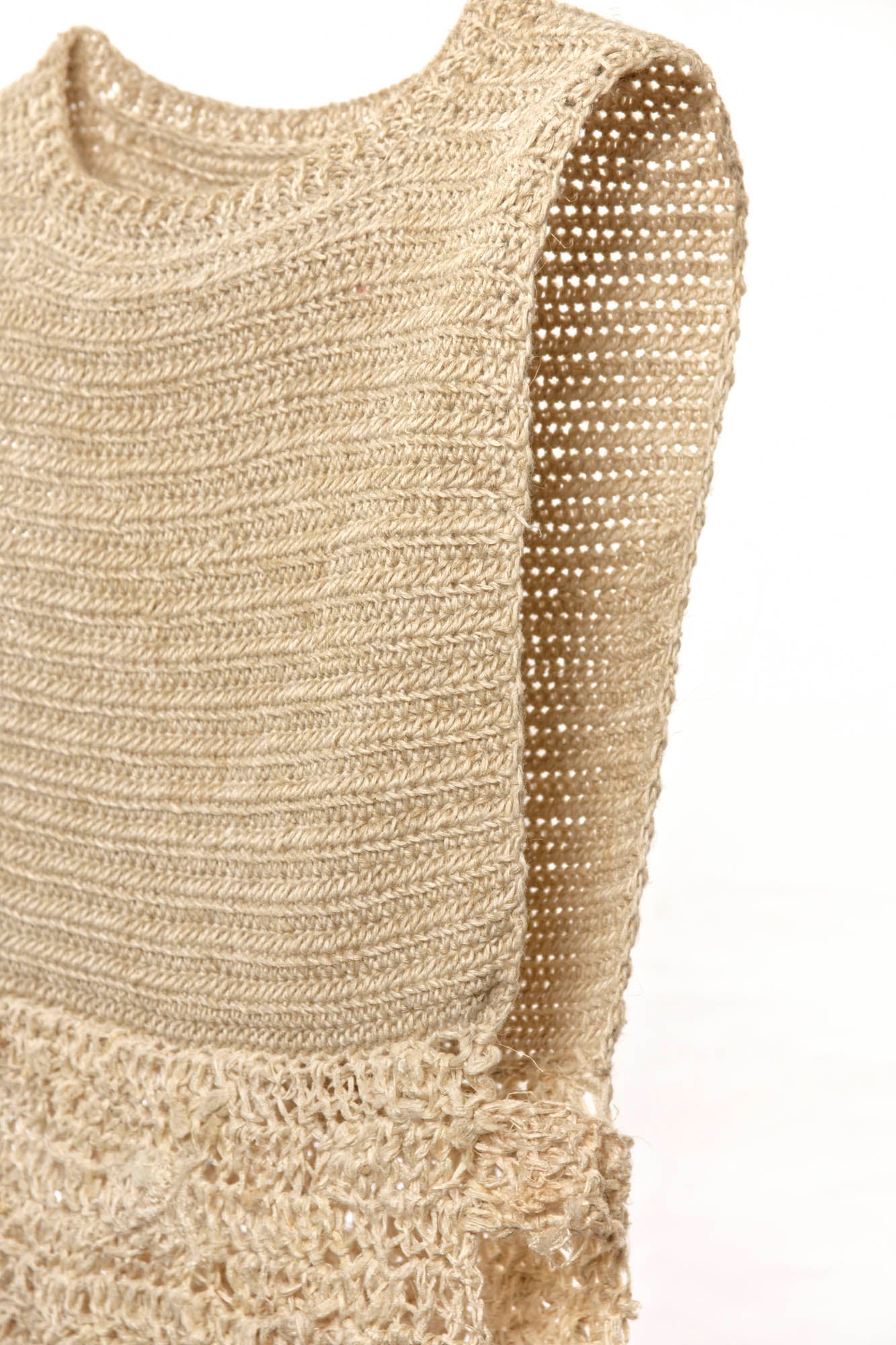 Flou Poncho Vest