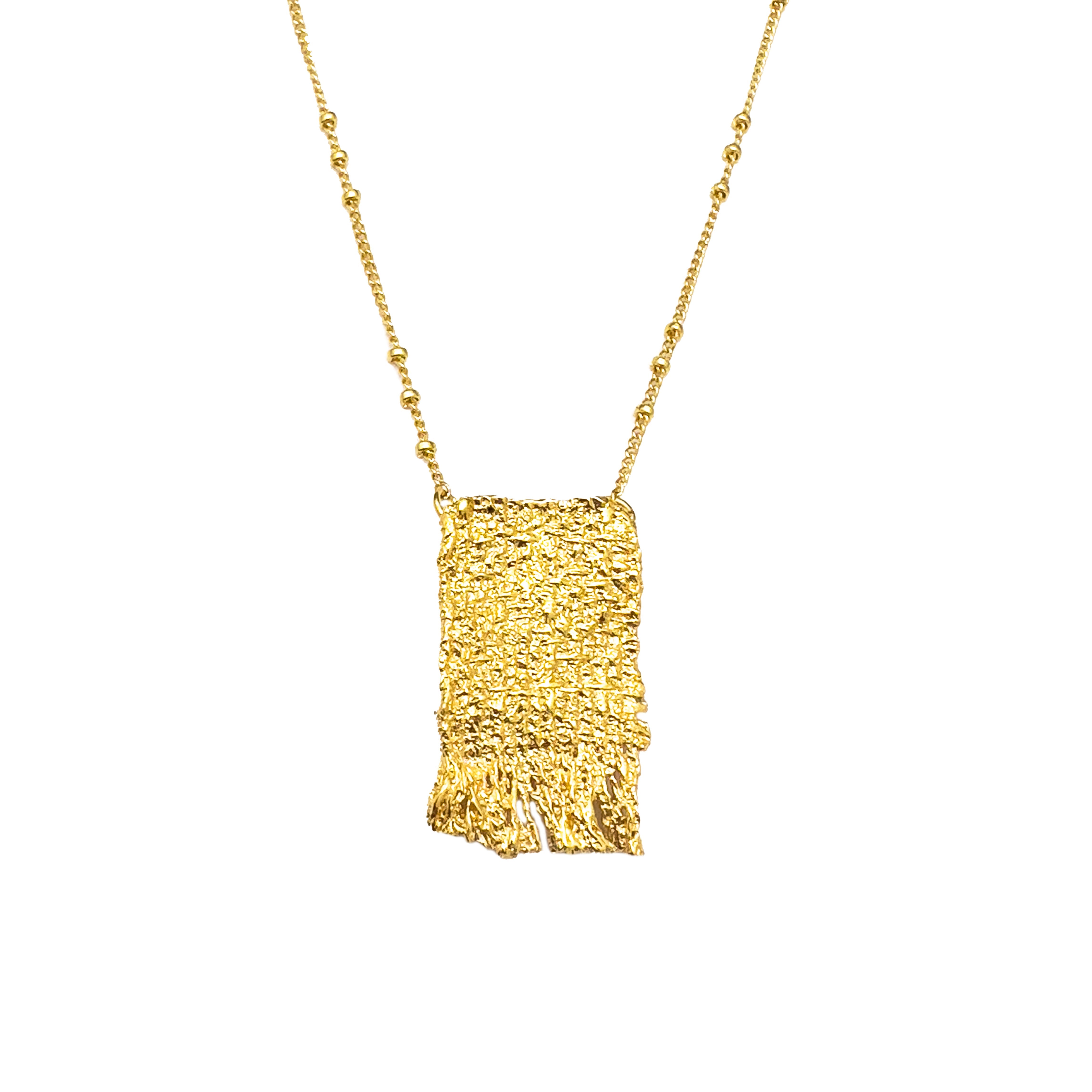Rebozo Chico Gold Pendant